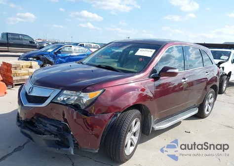 2011 Acura Mdx Technology Package z USA, uszkodzony, nr VIN 2HNYD2H65BH540030
